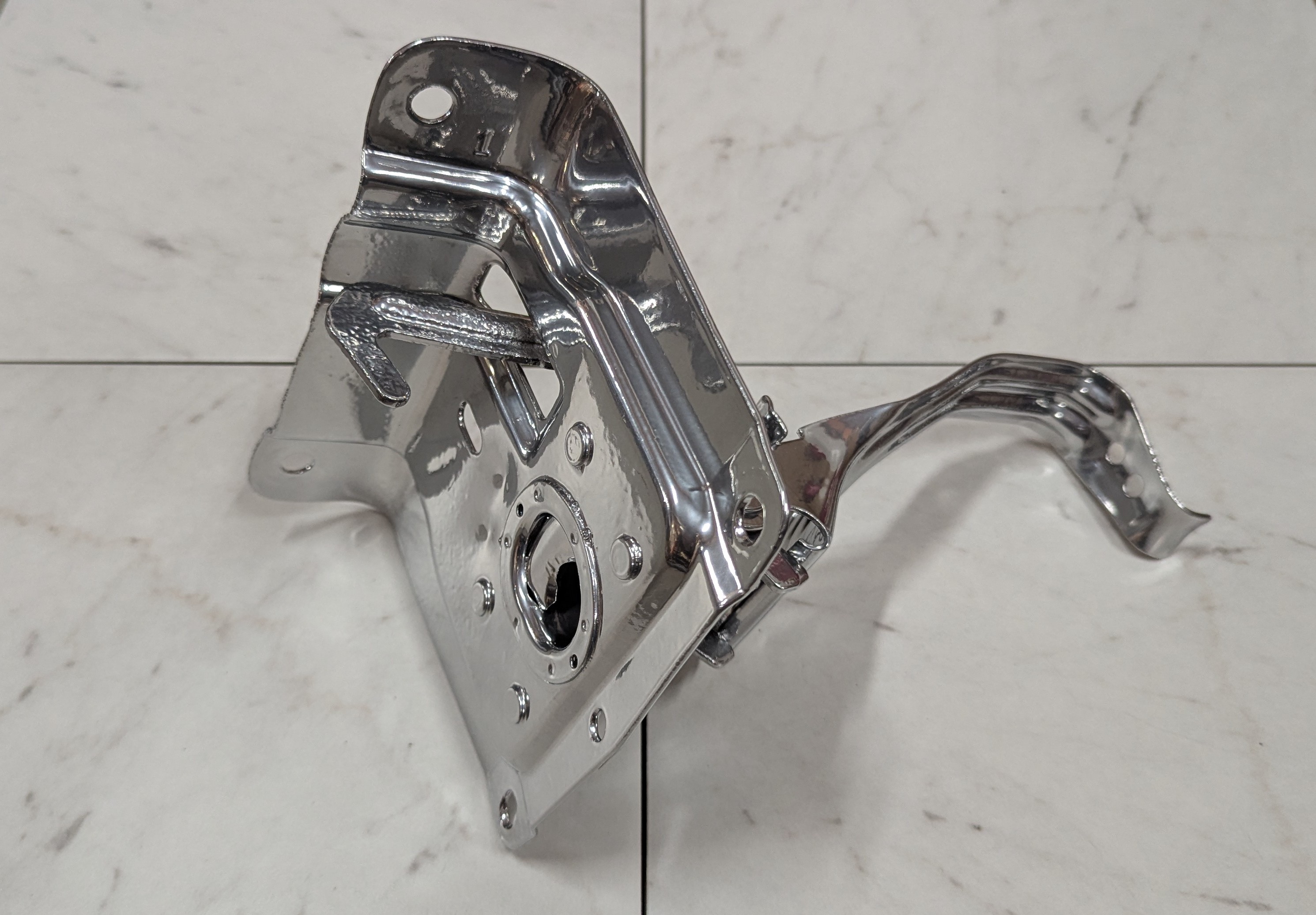 Chrome Powder Coated GM Hood Latch