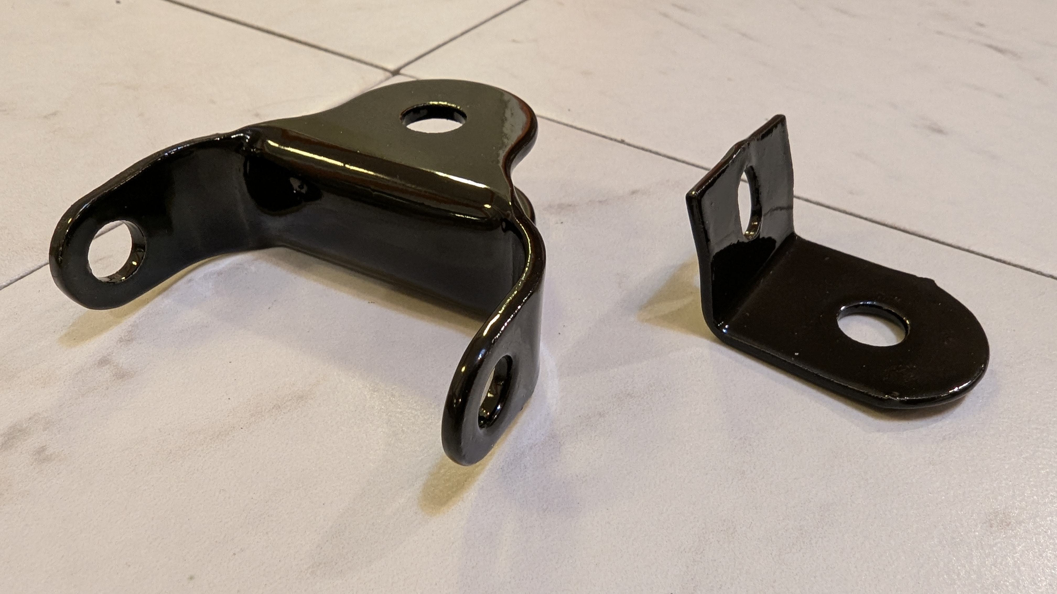 Powder Coated Mirror Brackets